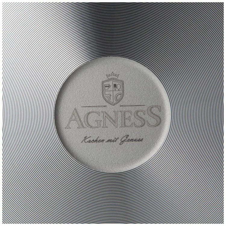 Сковорода agness "арктик" съемная ручка, диаметр 28 см Agness (899-135)