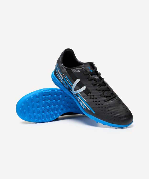 Бутсы многошиповые JÖGEL Evofly TF Talant Black/blue (2118279)