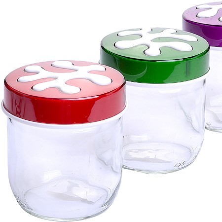 Емкость для сыпучих продуктов красный 425 млMB (80714)