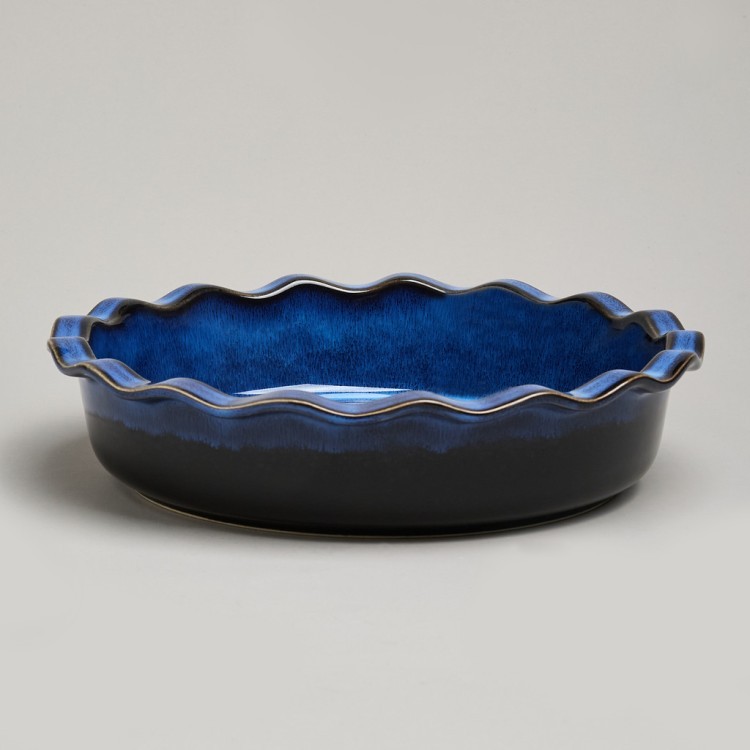 Форма для запекания круглая reactive blue 27*6,5 см 1500 мл Agness (780-131)