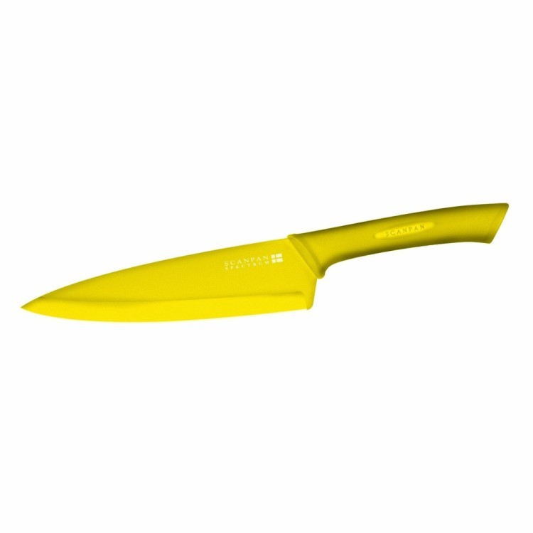 Нож поварской 18 см, цвет желтый 51509100, Металл, AMBER, SCANPAN