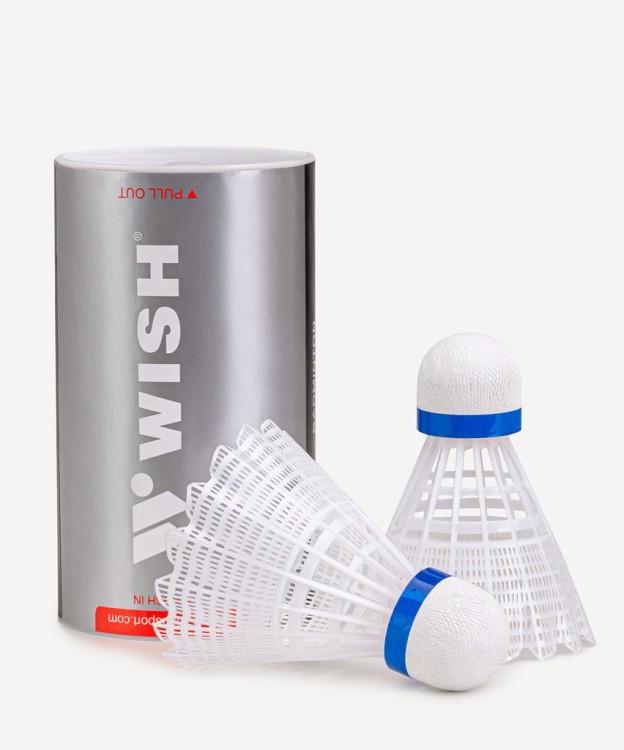 Набор для бадминтона WISH Fusiontec 799K, 2 ракетки, 2 волана, синий/оранжевый (2107403) Набор для бадминтона WISH Fusiontec 799K, 2 ракетки, 2 волана, синий/оранжевый (2107403)