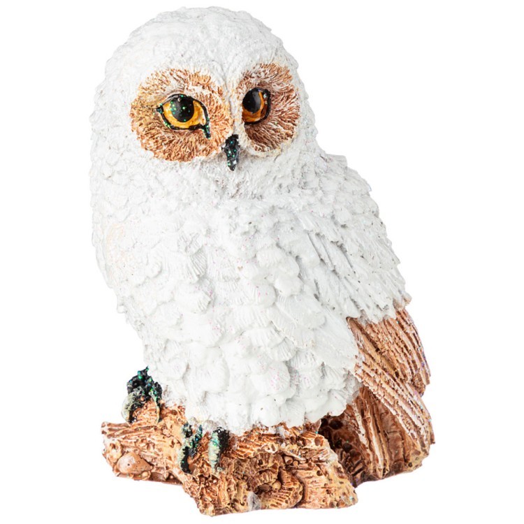 Фигурка декоративная "сова на ветке " высота=14см Lefard (169-697)