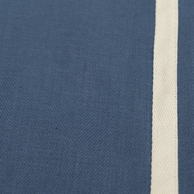 Набор из двух кухонных полотенец саржевого плетения темно-синего цвета из коллекции essential, 50х70 см (69735)