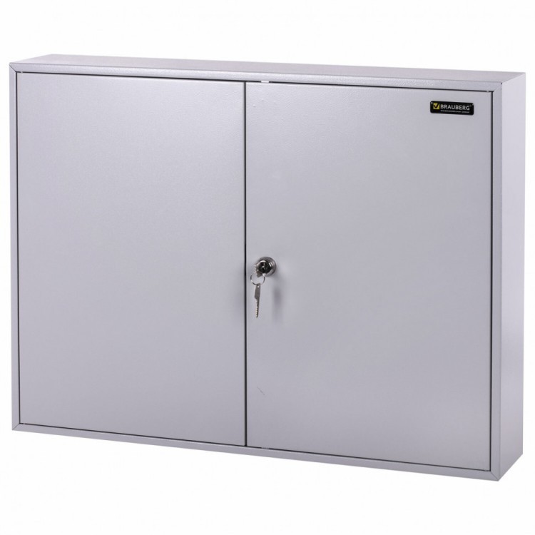 Шкафчик (Ключница) на 300 ключей Brauberg 730х550х140 мм с замком +300 брел. серый 290341 (1) (89790) Шкафчик (Ключница) на 300 ключей Brauberg 730х550х140 мм с замком +300 брел. серый 290341 (1) (89790)