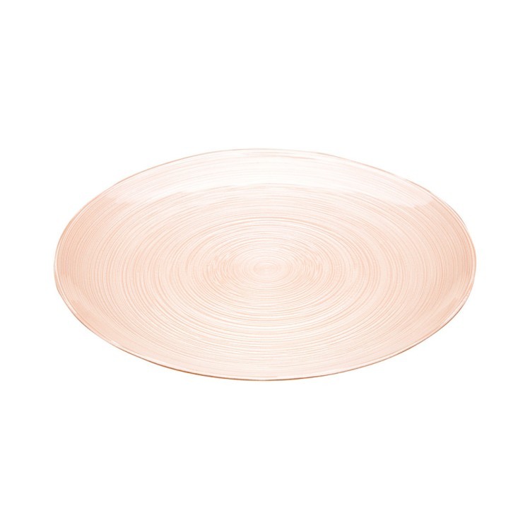 Тарелка  "beauty" peach 21см  без упаковки (мал 8шт) АКСАМ (339-157)