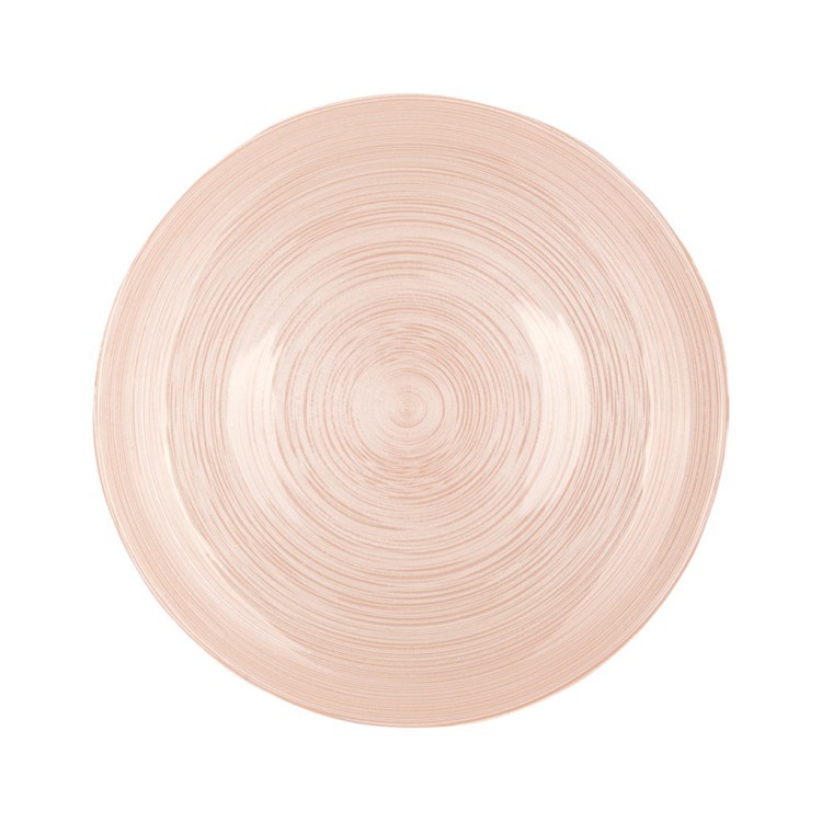 Тарелка  "beauty" peach 21см  без упаковки (мал 8шт) АКСАМ (339-157)
