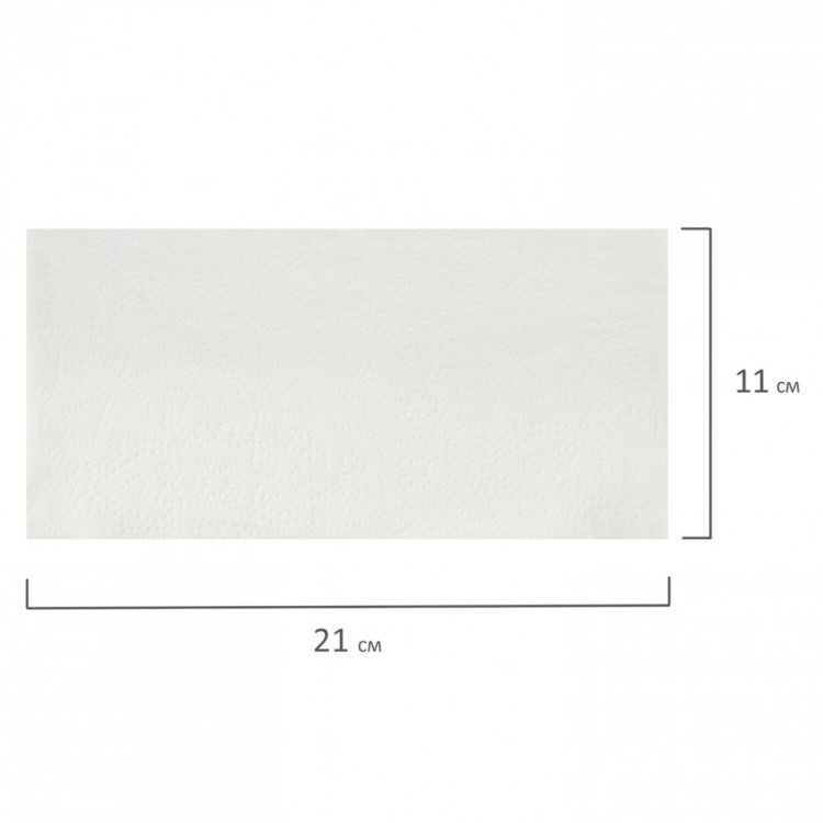 Бумага туалетная листовая 250 шт. Laima Premium 2-слойная белая 21х11 см комп. 30 пачек 112515 (1) (90741)