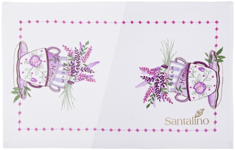 Салфетка 30*50 см, 100% полиэстер SANTALINO (807-075)