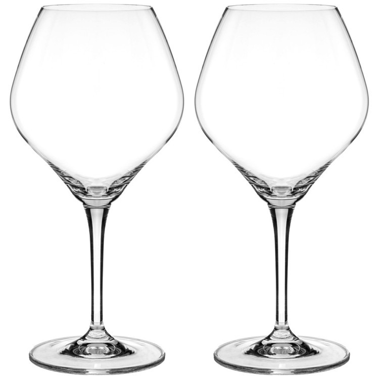 Набор бокалов для вина из 2 штук "amoroso" 350 мл высота 22 см Crystalex (674-796)