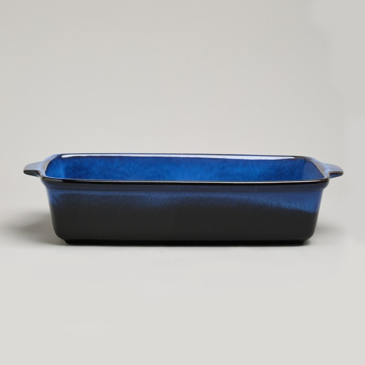 Форма для запекания reactive blue 32*18*7 см 2000 мл Agness (780-130)