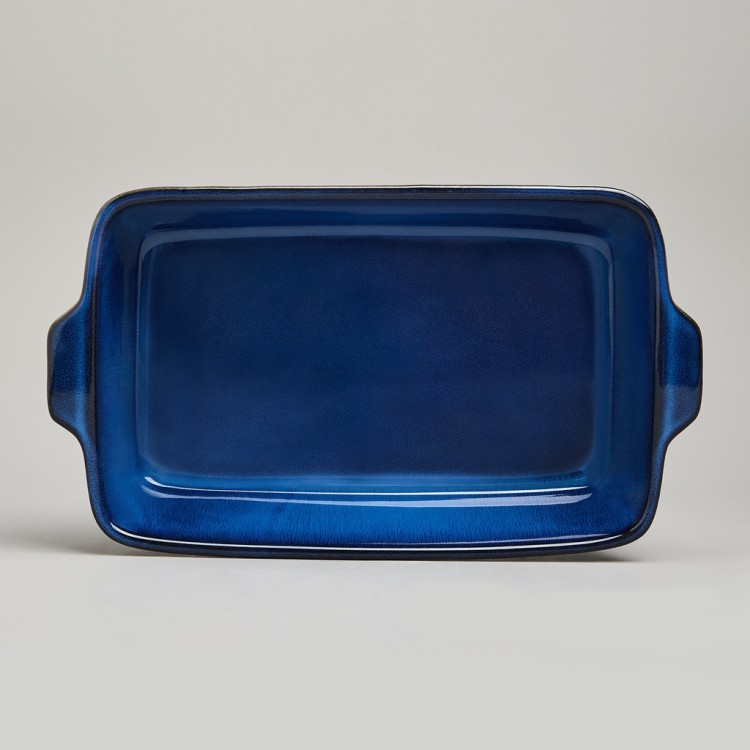 Форма для запекания reactive blue 32*18*7 см 2000 мл Agness (780-130)