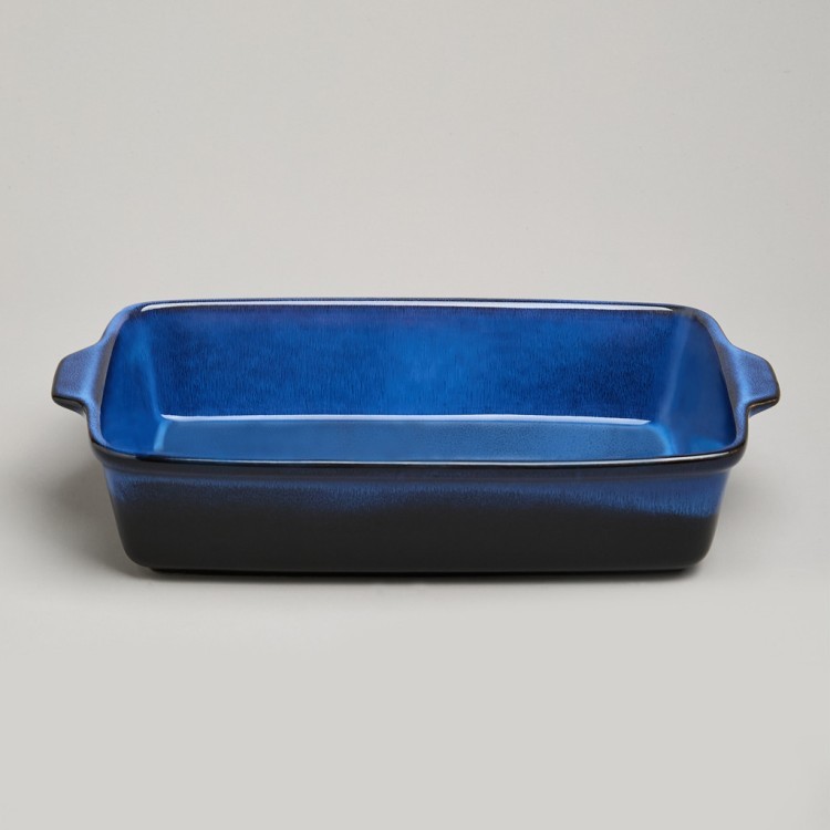 Форма для запекания reactive blue 32*18*7 см 2000 мл Agness (780-130)