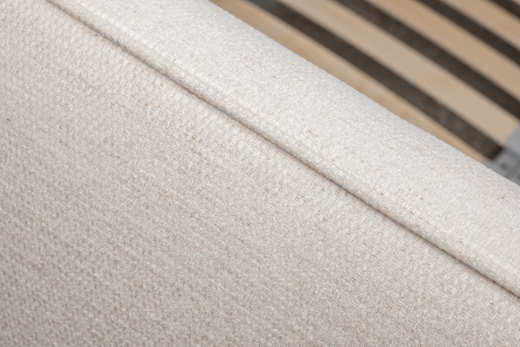 Кровать Palazzo 180 без мех.шенилл экрю Natur Ecru 215*240*90см (TT-00016495)