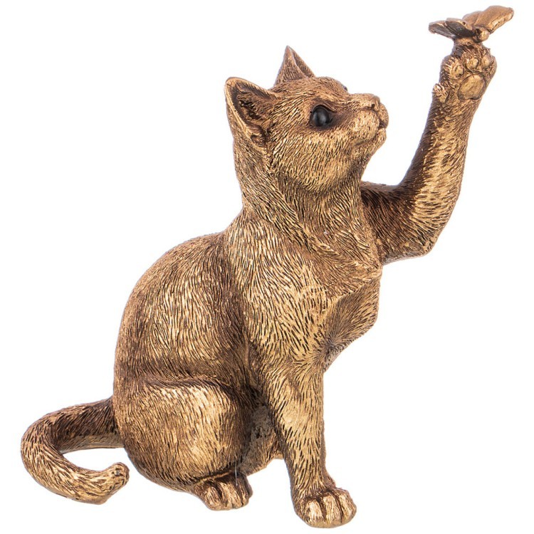 Статуэтка "кошка" 12.5*7*13.5 см. серия "bronze classic" Lefard (146-1470)