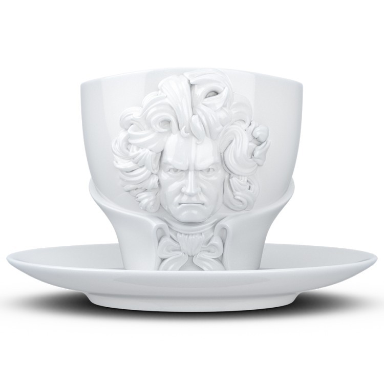 Чайная пара talent, ludwig van beethoven, 260 мл, белая (72602) Чайная пара talent, ludwig van beethoven, 260 мл, белая (72602)