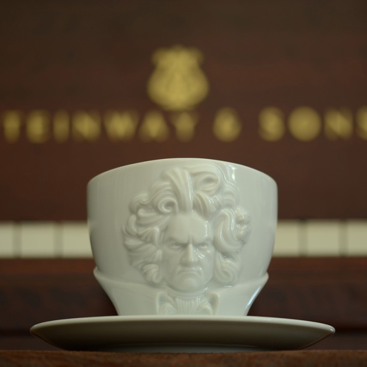 Чайная пара talent, ludwig van beethoven, 260 мл, белая (72602) Чайная пара talent, ludwig van beethoven, 260 мл, белая (72602)