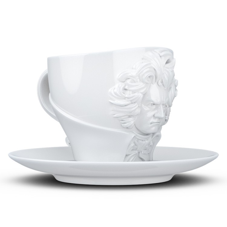 Чайная пара talent, ludwig van beethoven, 260 мл, белая (72602) Чайная пара talent, ludwig van beethoven, 260 мл, белая (72602)