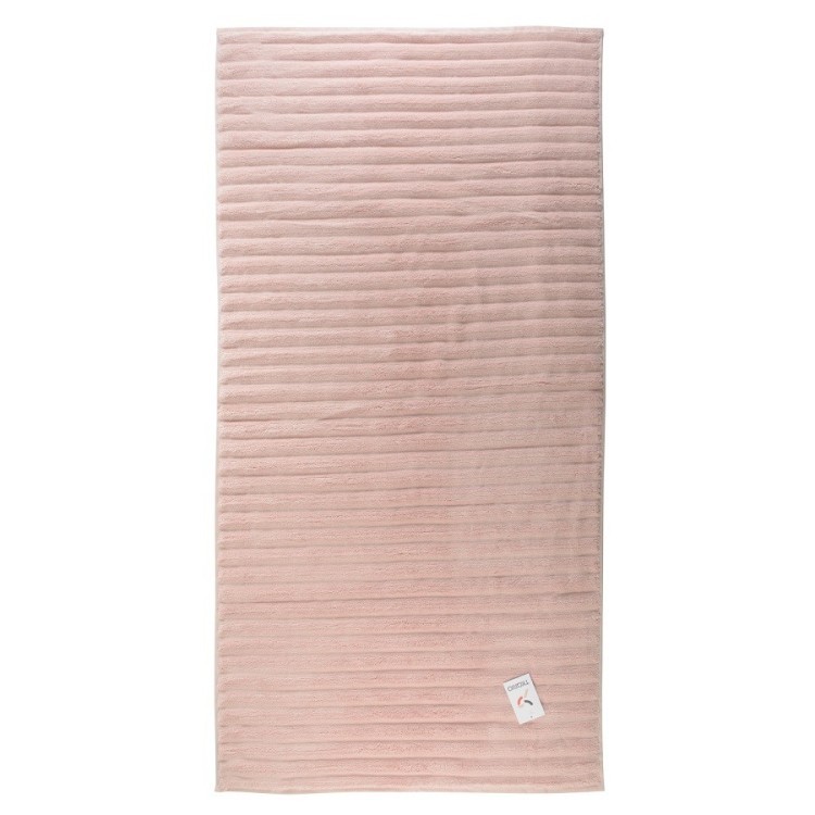 Полотенце банное waves цвета пыльной розы из коллекции essential, 70х140 см (63097)
