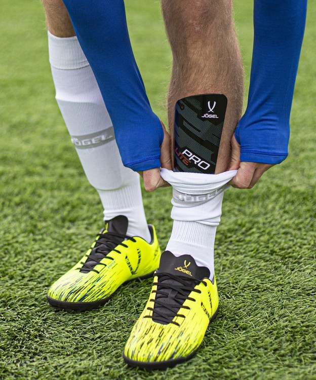 Щитки футбольные JOGEL Prolite, черный (862602)