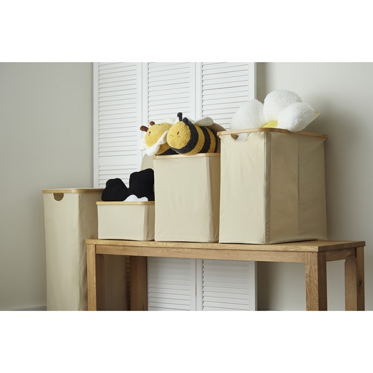 Корзина для белья neat tall, 41х35х74 см, молочная (77870)