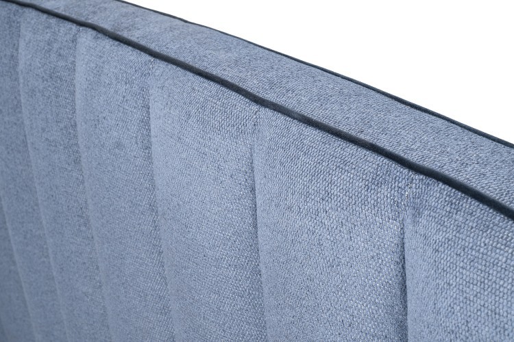 Кровать Odry c подъем.мех. шенилл синий Natur Sin 206*220*120 (TT-00016525)