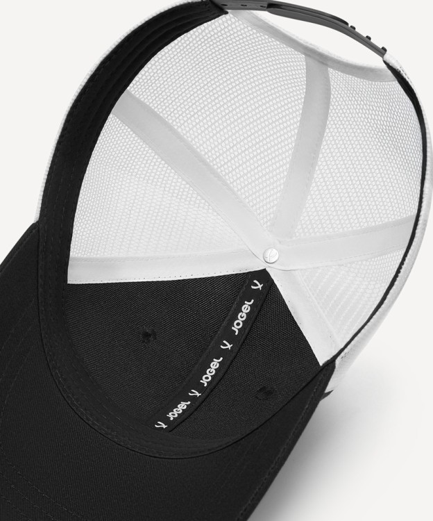 Бейсболка JOGEL Essential Mesh Cap, черный/белый (2134017)