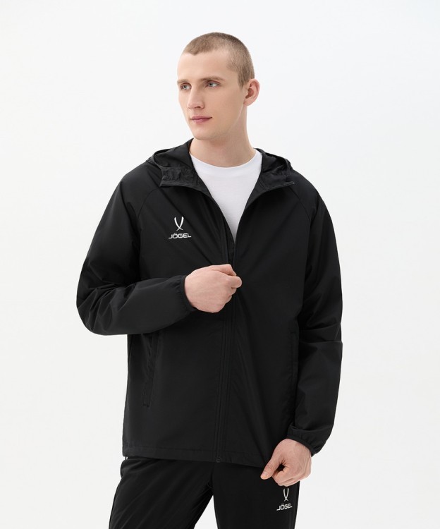 Куртка ветрозащитная JOGEL CAMP Rain Jacket, черный (2095807)
