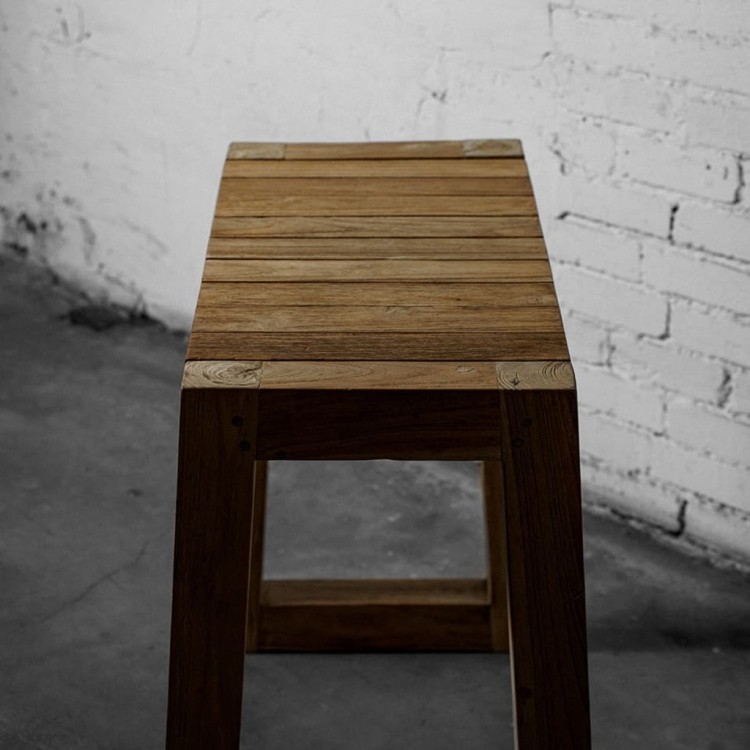 Консоль BELLA 7CSBL090040075, массив тикового дерева, Natural grey, ROOMERS FURNITURE Консоль BELLA 7CSBL090040075, массив тикового дерева, Natural grey, ROOMERS FURNITURE