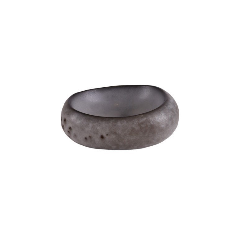 Тарелка E758-P-06071/5.5, 14.5, керамика, grey, ROOMERS TABLEWARE