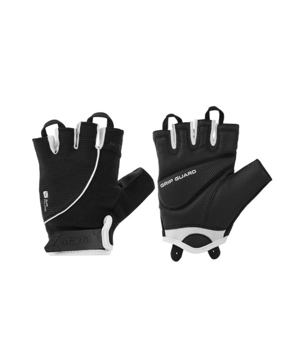 Перчатки для фитнеса STARFIT WG-202, черный/белый (2119235)