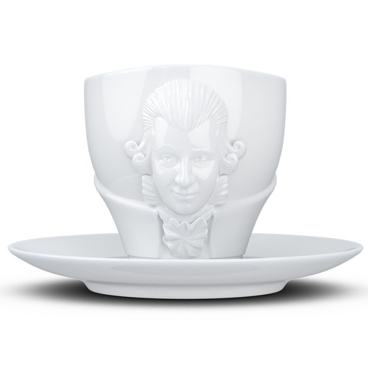 Чайная пара talent, wolfgang amadeus mozart, 260 мл, белая (72603) Чайная пара talent, wolfgang amadeus mozart, 260 мл, белая (72603)