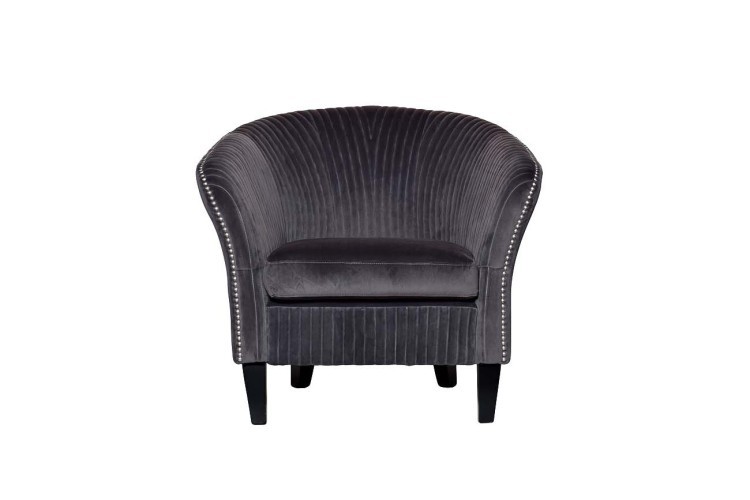 Кресло велюр серый 69*72*83см (TT-00000180)