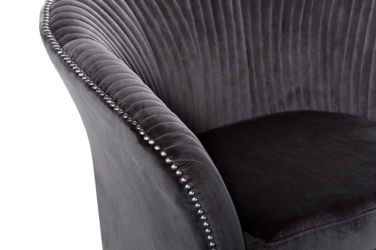 Кресло велюр серый 69*72*83см (TT-00000180)