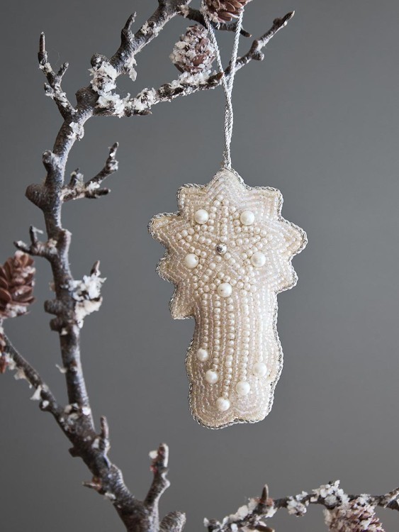 Набор елочных украшений christmas pearls из коллекции new year essential, 4 шт. (79411)