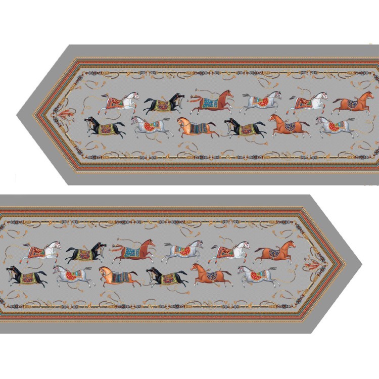 Дорожка "passage" 45х145см, 100% хлопок,твил c пропиткой, серый Lefard (850-761-3)