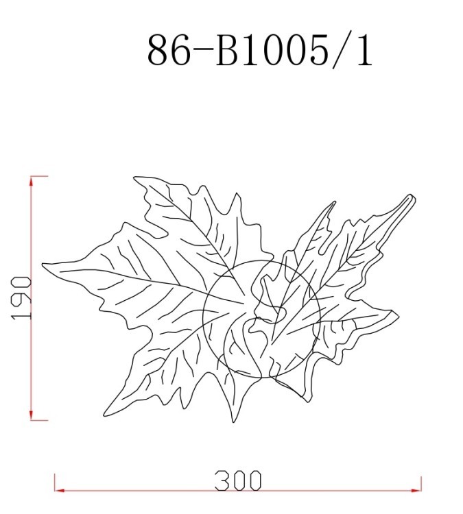 Бра 38*22см, цвет золото (TT-00009379)