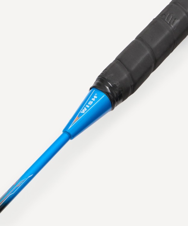 Набор для бадминтона WISH Alumtec 327, 2 ракетки, 2 волана, оранжевый/синий (1585198)