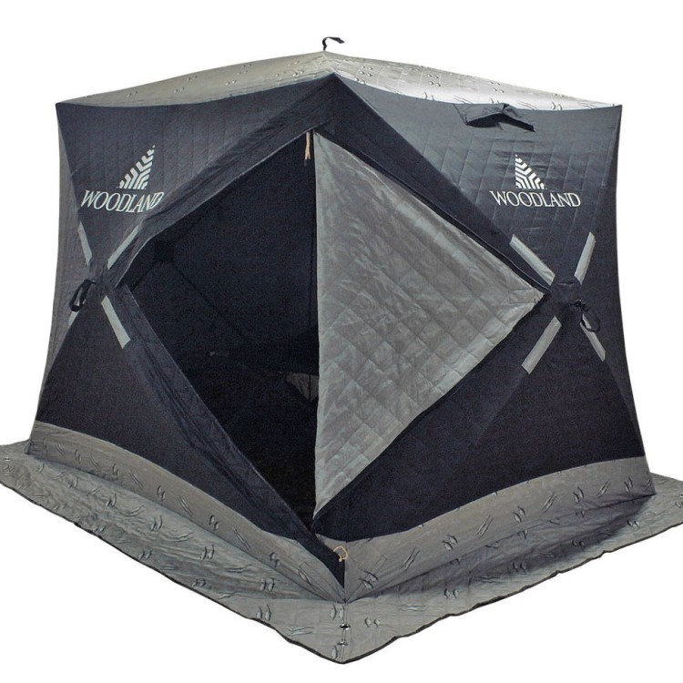 Зимняя палатка куб Woodland Ultra Long трехслойная (61465)