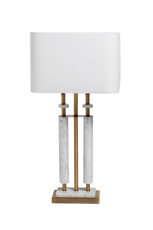 Лампа настольная плафон белый Н.85см (TT-00009484)