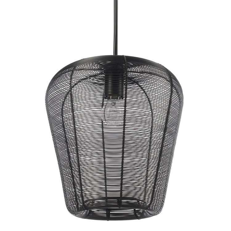 Светильник подвесной vinger, D23х25 см, черный (76202)