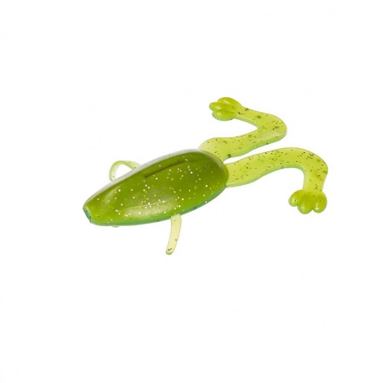 Лягушка Helios Crazy Frog 2,36"/6,0 см, цвет Green Lime 10 шт HS-22-010 (77942)