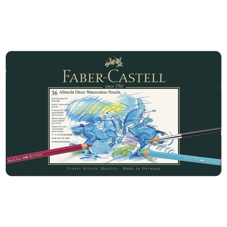 Карандаши акварельные художественные Faber Castell Albrecht Durer 36 цветов в коробке 117536 (64990)