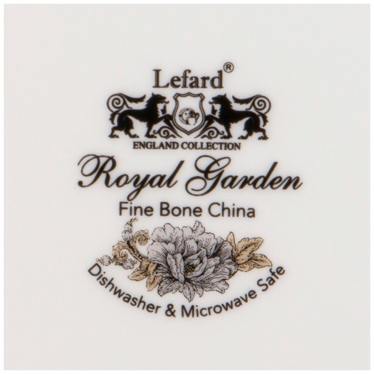 Набор из 2 тарелок закусочных lefard "royal garden" 20,5 см Lefard (415-2145)