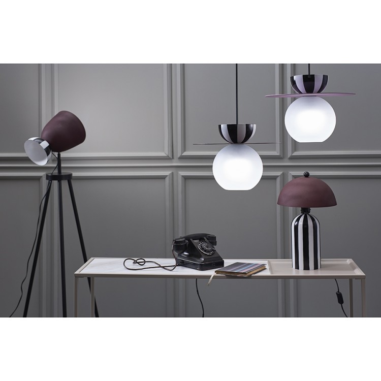 Светильник настольный anniken, D25х38 см, сливовый (76516)