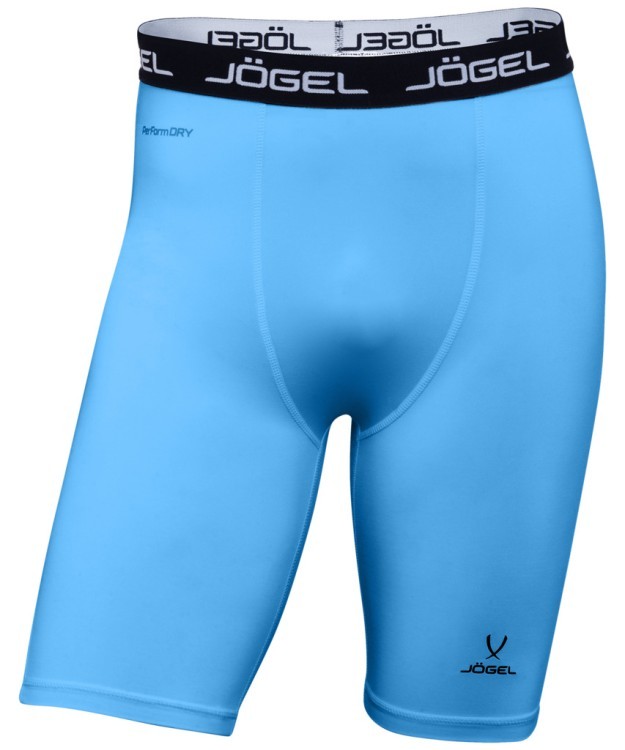 Шорты компрессионные JÖGEL CAMP PerFormDRY Tight Short, голубой/белый (2125169)