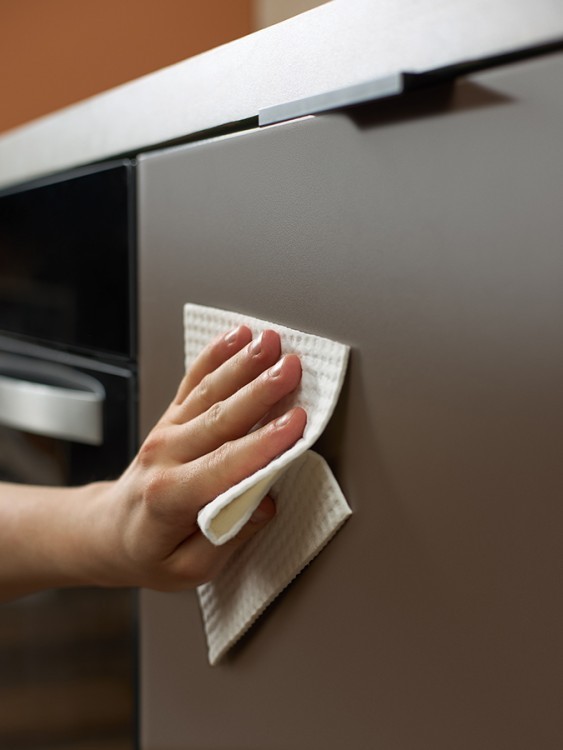 Набор салфеток для уборки из целлюлозы eco clean, белые, 10 шт. (78841)