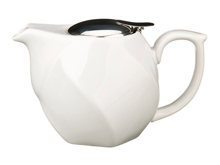 Заварочный чайник 750 мл. белый Agness (470-188)