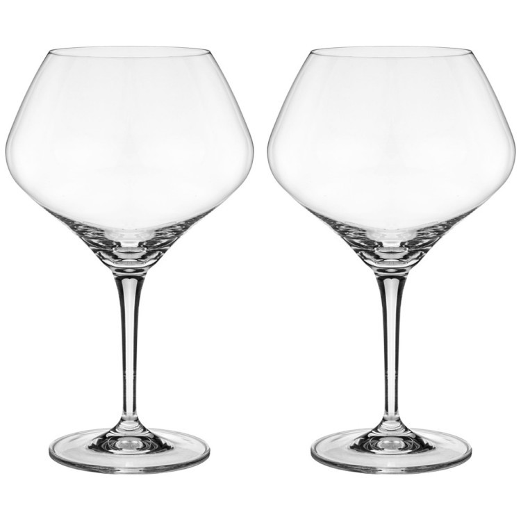 Набор бокалов для вина из 2 штук "amoroso" 470 мл высота 21 см Crystalex (674-798)