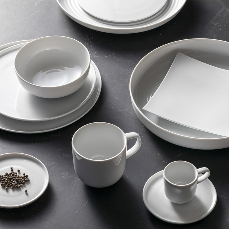 Тарелка 8RCP211-WHI, 21 см, фарфор, white, Costa Nova